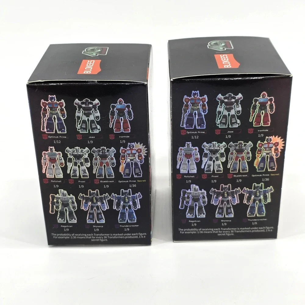 Blokees Transformers Galaxy Version 01 Roll Out Sealed Lot of 2 Boxes